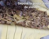 Une image de l'étape 4 de Tresse à la viande.