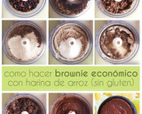 Foto del paso 1 de la receta: Chocolatoso y húmedo brownie SIN GLUTEN, SIN LACTOSA y APTO VEGANOS (Fácil y económico)