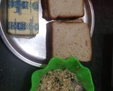 A picture of step 1 of Carrot sandwich.