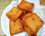 A picture of step 1 of Rubri shahi tukre.