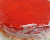 Foto langkah ke 7 dari resep Mille crepes rainbow.