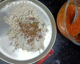 A picture of step 1 of Wheat Carrot Cake.