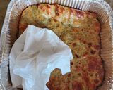 A picture of step 2 of My keto,low-carb chicken crust pizza.