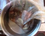Borjúcomb egyben sütve recept fázis 1 fotója