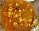 A picture of step 5 of Shahi paneer.