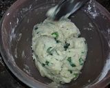 A picture of step 2 of Sweet Potato and Banana tikki.