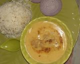 A picture of step 5 of Kadi pakora.