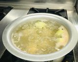 A picture of step 1 of Chicken corn soup 🍜.