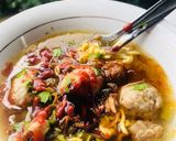 Foto langkah ke 2 dari resep Bakso daging sapi.