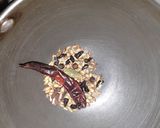 A picture of step 1 of Kadai Paneer.