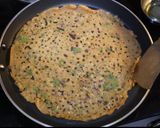 A picture of step 4 of Tomato Dosa.