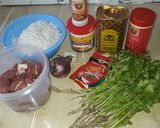 A picture of step 1 of Pilau #RamadhanContest.