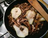 Gombás camembert kurkumás rizzsel recept fázis 4 fotója