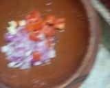 A picture of step 1 of Garlic,onion and tomato chutney.