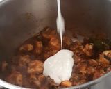 A picture of step 5 of Shrimp biryani.