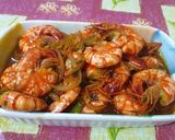 Foto langkah ke 8 dari resep Udang Goreng Mentega.