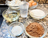 Foto del paso 1 de la receta: Pastel de chocolate con almíbar “sin gluten “