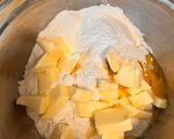 Nektarinos-áfonyás pite 🫐🍑 recept fázis 3 fotója