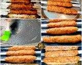 A picture of step 5 of Turkish Chicken Adana Kabaabs In Oven And On Skillet.