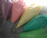 Foto langkah ke 2 dari resep Lidah kucing rainbow.