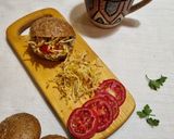 عکس مرحله 6 از دستور ساندویچ مرغ و بادمجان