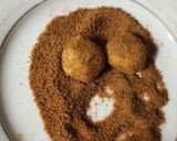 Foto langkah ke 2 dari resep Eggless Palm and Mede Cookies.
