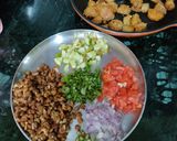 A picture of step 3 of Sweet Potatoes Chatpati.
