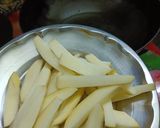 A picture of step 1 of Garlicky Chilli Potato.