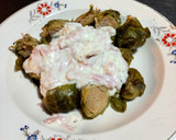 Foto del paso 3 de la receta: Repollitos de Bruselas con salsa blanca