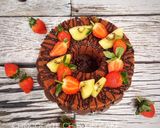 Foto langkah ke 7 dari resep Chocolate Chiffon Cake.