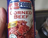 A picture of step 1 of Corned Beef.