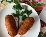 A picture of step 4 of Ukrainian Chicken Cutlets.