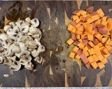 A picture of step 2 of Sweet Chili Roasted Veg Bowl.