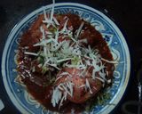 Foto del paso 6 de la receta: Enchiladas navideñas con salsa de 13 chiles mexicanos estilo ranchero las Correa del Ocote