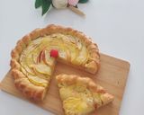 Une image de l'étape 6 de Tarte aux pommes/camembert.
