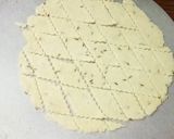A picture of step 2 of Shakkar pare Chaat.