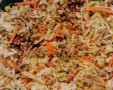 A picture of step 2 of Sausage egg roll bowl.