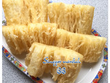 Singkong goreng merekah