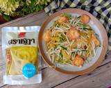 ถั่วงอกผัดเกี้ยมฉ่ายใส่เต้าหู้ไข่ วิธีทำสูตร 6 รูป