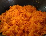 A picture of step 1 of Gajar ka halwa.