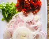 A picture of step 1 of Palm oil sauce.