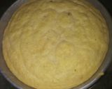 A picture of step 7 of Khaman dhokla.