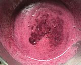 A picture of step 3 of Black Currant Lassi.