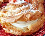 Une image de l'étape 15 de Choux crème pâtissière mascarpone et fruits rouges fraises 🍓.