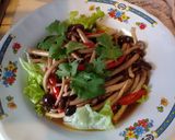 รูปขั้นตอนการทำที่ 4 ของ เห็ดโคนญี่ปุ่นผัดซอลเห็ดหอม (เจ)