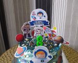Foto langkah ke 10 dari resep Kue Tart Brownies 4 telur.