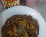 A picture of step 5 of Lemony liver.