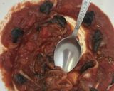 Sajtos-paradicsomos töltött gomba kuszkusszal recept fázis 1 fotója
