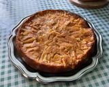 Une image de l'étape 18 de Gâteau fondant aux pommes, abricots, citron et vanille.