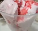 A picture of step 6 of Strawberry ice-cream.